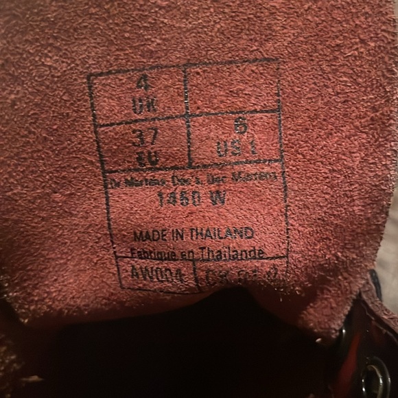 Dr. Martens lace up boots “airwair with bouncing soles” - Picture 5 of 5